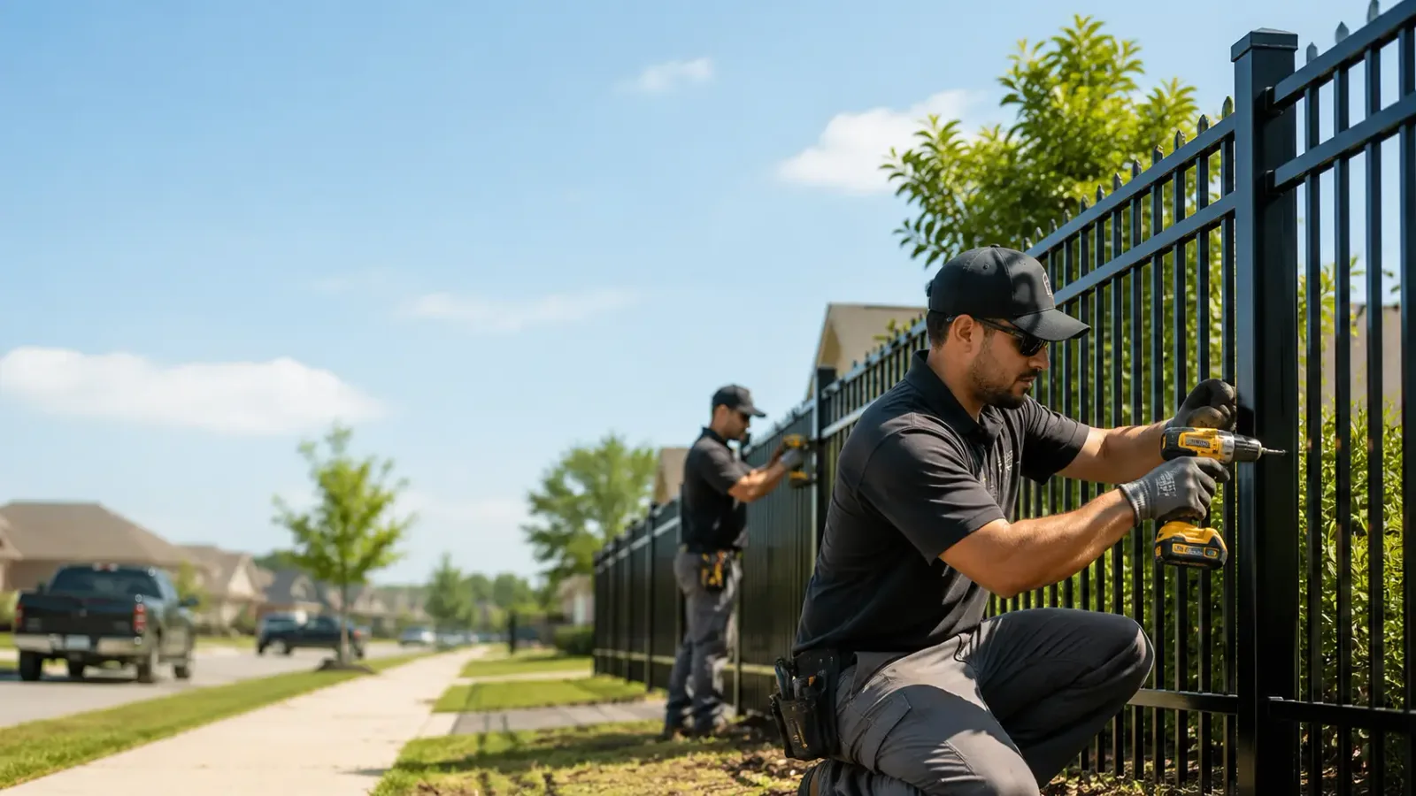 Metal Fence Installation in Barataria, LA